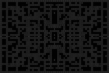 Soyut arkaplan. Monokrom dokusu. Beyaz arkaplanda siyah beyaz çizgiler.