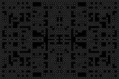 Soyut arkaplan. Monokrom dokusu. Beyaz arkaplanda siyah beyaz çizgiler.