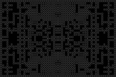 Soyut arkaplan. Monokrom dokusu. Beyaz arkaplanda siyah beyaz çizgiler.