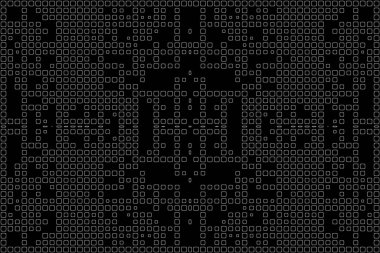 Soyut arkaplan. Monokrom dokusu. Beyaz arkaplanda siyah beyaz çizgiler.