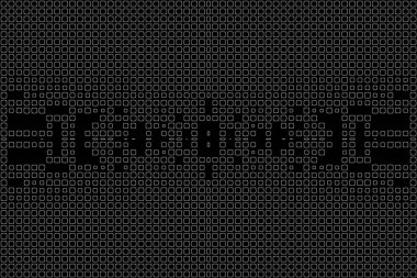 Soyut arkaplan. Monokrom dokusu. Beyaz arkaplanda siyah beyaz çizgiler.