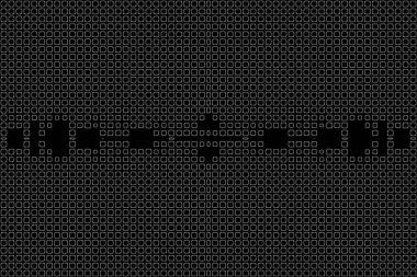 Soyut arkaplan. Monokrom dokusu. Beyaz arkaplanda siyah beyaz çizgiler.