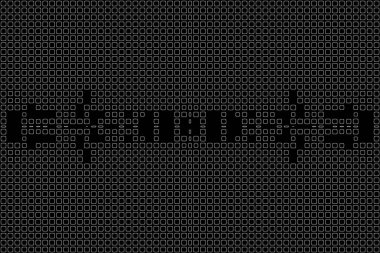 Soyut arkaplan. Monokrom dokusu. Beyaz arkaplanda siyah beyaz çizgiler.