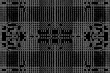 Soyut arkaplan. Monokrom dokusu. Beyaz arkaplanda siyah beyaz çizgiler.