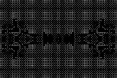 Soyut arkaplan. Monokrom dokusu. Beyaz arkaplanda siyah beyaz çizgiler.