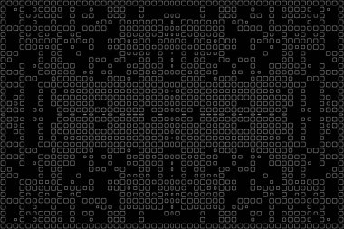 Soyut arkaplan. Monokrom dokusu. Beyaz arkaplanda siyah beyaz çizgiler.