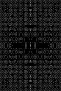 Soyut arkaplan. Monokrom dokusu. Beyaz arkaplanda siyah beyaz çizgiler.