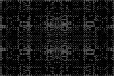 Soyut arkaplan. Monokrom dokusu. Beyaz arkaplanda siyah beyaz çizgiler.