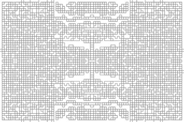 Soyut arkaplan. Monokrom dokusu. Beyaz arkaplanda siyah beyaz çizgiler.