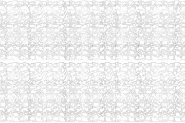 Soyut arkaplan. Monokrom dokusu. Beyaz arkaplanda siyah beyaz çizgiler.