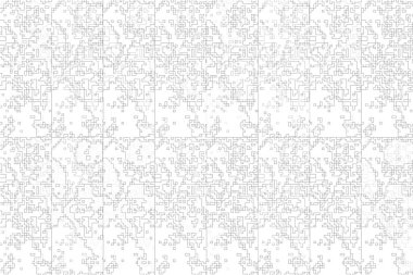 Soyut arkaplan. Monokrom dokusu. Beyaz arkaplanda siyah beyaz çizgiler.