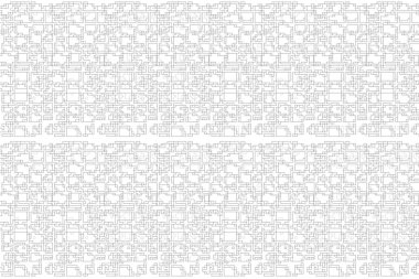 Soyut arkaplan. Monokrom dokusu. Beyaz arkaplanda siyah beyaz çizgiler.