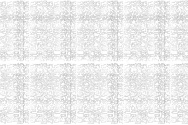 Soyut arkaplan. Monokrom dokusu. Beyaz arkaplanda siyah beyaz çizgiler.