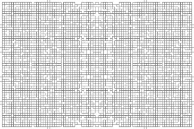 Soyut arkaplan. Monokrom dokusu. Beyaz arkaplanda siyah beyaz çizgiler.