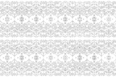 Soyut arkaplan. Monokrom dokusu. Beyaz arkaplanda siyah beyaz çizgiler.