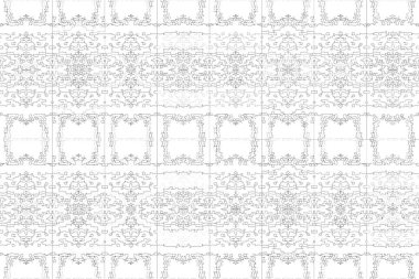 Soyut arkaplan. Monokrom dokusu. Beyaz arkaplanda siyah beyaz çizgiler.