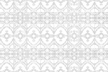 Soyut arkaplan. Monokrom dokusu. Beyaz arkaplanda siyah beyaz çizgiler.