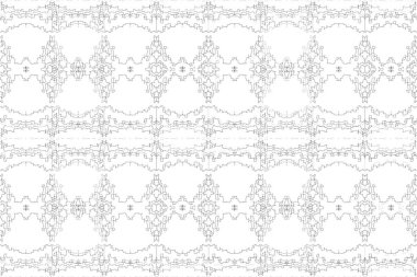 Soyut arkaplan. Monokrom dokusu. Beyaz arkaplanda siyah beyaz çizgiler.