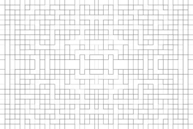 Soyut arkaplan. Monokrom dokusu. Beyaz arkaplanda siyah beyaz çizgiler.