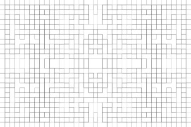 Soyut arkaplan. Monokrom dokusu. Beyaz arkaplanda siyah beyaz çizgiler.