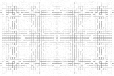 Soyut arkaplan. Monokrom dokusu. Beyaz arkaplanda siyah beyaz çizgiler.