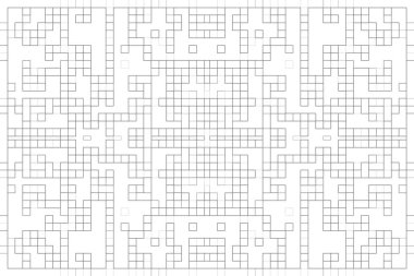 Soyut arkaplan. Monokrom dokusu. Beyaz arkaplanda siyah beyaz çizgiler.