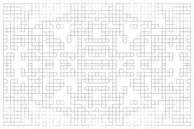 Soyut arkaplan. Monokrom dokusu. Beyaz arkaplanda siyah beyaz çizgiler.