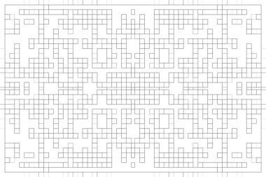 Soyut arkaplan. Monokrom dokusu. Beyaz arkaplanda siyah beyaz çizgiler.