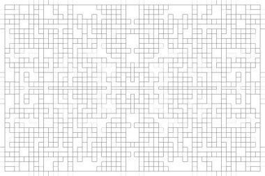 Soyut arkaplan. Monokrom dokusu. Beyaz arkaplanda siyah beyaz çizgiler.