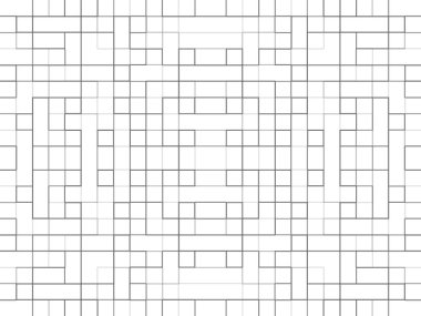 Soyut arkaplan. Monokrom dokusu. Beyaz arkaplanda siyah beyaz çizgiler.