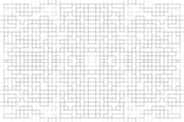 Soyut arkaplan. Monokrom dokusu. Beyaz arkaplanda siyah beyaz çizgiler.