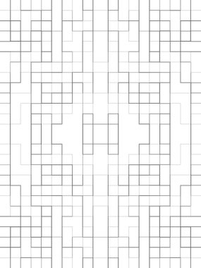 Soyut arkaplan. Monokrom dokusu. Beyaz arkaplanda siyah beyaz çizgiler.