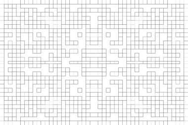 Soyut arkaplan. Monokrom dokusu. Beyaz arkaplanda siyah beyaz çizgiler.