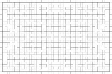 Soyut arkaplan. Monokrom dokusu. Beyaz arkaplanda siyah beyaz çizgiler.