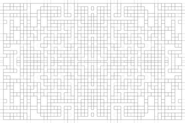 Soyut arkaplan. Monokrom dokusu. Beyaz arkaplanda siyah beyaz çizgiler.