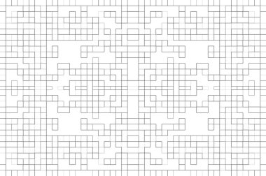 Soyut arkaplan. Monokrom dokusu. Beyaz arkaplanda siyah beyaz çizgiler.