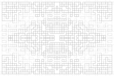 Soyut arkaplan. Monokrom dokusu. Beyaz arkaplanda siyah beyaz çizgiler.