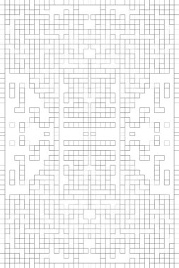 Soyut arkaplan. Monokrom dokusu. Beyaz arkaplanda siyah beyaz çizgiler.