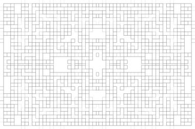 Soyut arkaplan. Monokrom dokusu. Beyaz arkaplanda siyah beyaz çizgiler.