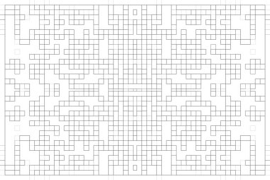 Soyut arkaplan. Monokrom dokusu. Beyaz arkaplanda siyah beyaz çizgiler.