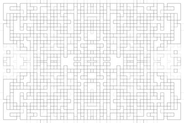 Soyut arkaplan. Monokrom dokusu. Beyaz arkaplanda siyah beyaz çizgiler.