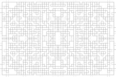 Soyut arkaplan. Monokrom dokusu. Beyaz arkaplanda siyah beyaz çizgiler.