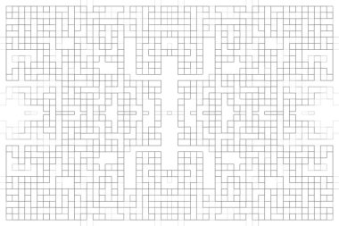 Soyut arkaplan. Monokrom dokusu. Beyaz arkaplanda siyah beyaz çizgiler.