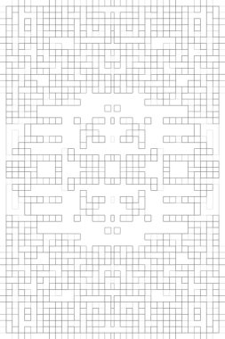 Soyut arkaplan. Monokrom dokusu. Beyaz arkaplanda siyah beyaz çizgiler.