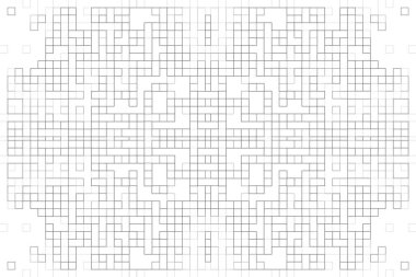 Soyut arkaplan. Monokrom dokusu. Beyaz arkaplanda siyah beyaz çizgiler.