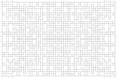 Soyut arkaplan. Monokrom dokusu. Beyaz arkaplanda siyah beyaz çizgiler.