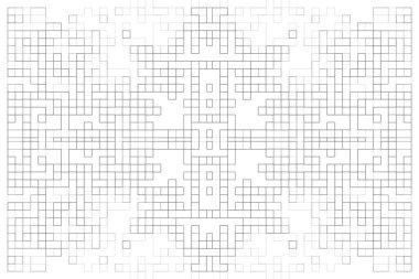 Soyut arkaplan. Monokrom dokusu. Beyaz arkaplanda siyah beyaz çizgiler.