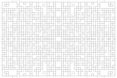 Soyut arkaplan. Monokrom dokusu. Beyaz arkaplanda siyah beyaz çizgiler.