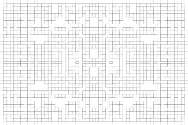 Soyut arkaplan. Monokrom dokusu. Beyaz arkaplanda siyah beyaz çizgiler.