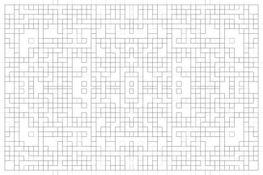 Soyut arkaplan. Monokrom dokusu. Beyaz arkaplanda siyah beyaz çizgiler.